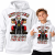 BLUZA Z KAPTUREM  ŚWIĄTECZNA DZIEWCZYNKI